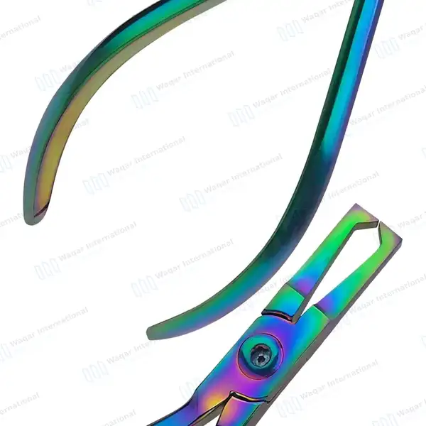 Rainbow Bracket Removing Plier 5.5″ Straight - surgical instruments manufactured by Waqar International, Sialkot - view 7