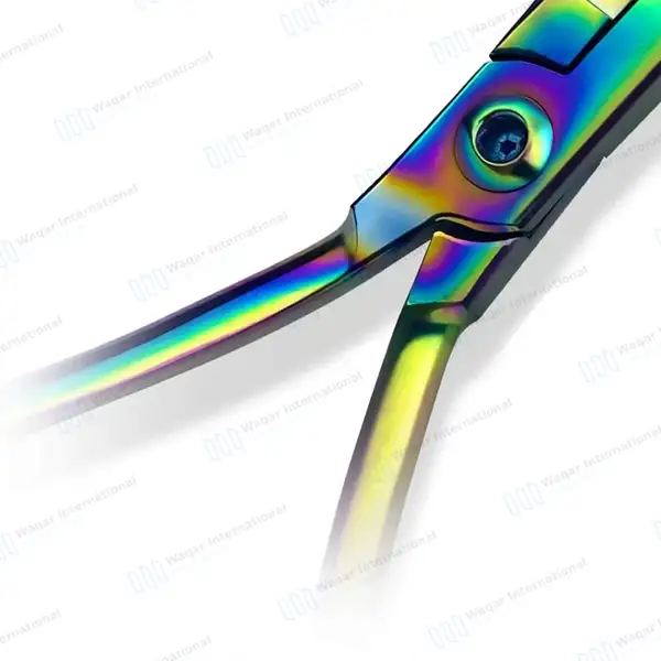5 Rainbow 3 Prong Dental Aderer Plier Set 5″ - surgical instruments manufactured by Waqar International, Sialkot - view 5
