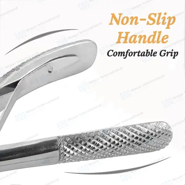 7 Pcs Pedo Extracting Forceps Set with Carrying Case - surgical instruments manufactured by Waqar International, Sialkot - view 7