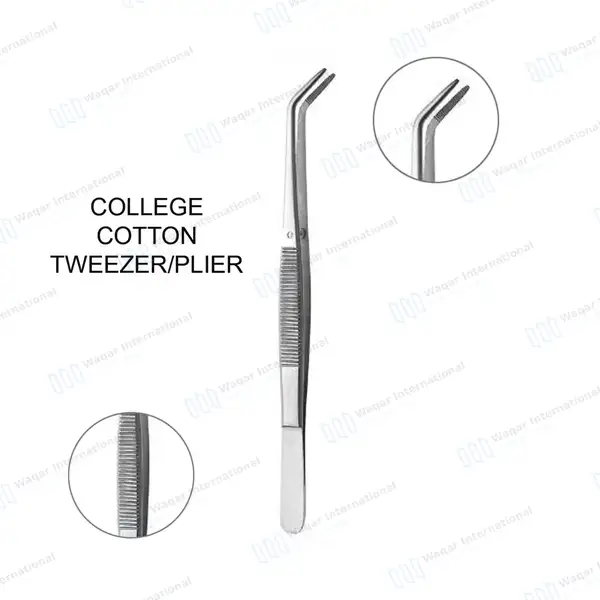 45 Pcs Basic Dental Instruments Set College Tweezer Explorer & Mouth Mirror - surgical instruments manufactured by Waqar International, Sialkot - view 3