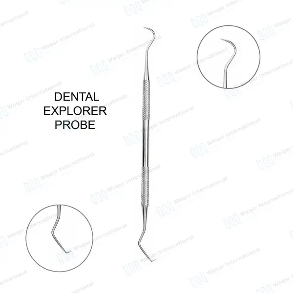 45 Pcs Basic Dental Instruments Set College Tweezer Explorer & Mouth Mirror - surgical instruments manufactured by Waqar International, Sialkot - view 4