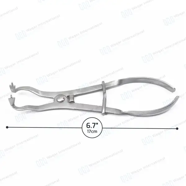 18 Pcs Rubber Dam Starter Kit with Frame Puncher Ivory Clamps - surgical instruments manufactured by Waqar International, Sialkot - view 4