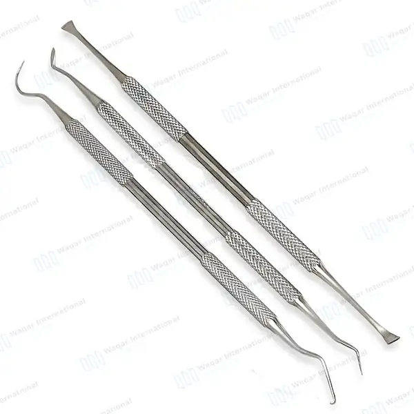 5 Pcs Professional Dental Oral Hygiene Kit - surgical instruments manufactured by Waqar International, Sialkot - view 3