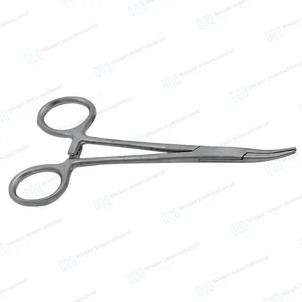 5 Pcs Halsted Mosquito Hemostat Locking Forceps Set 5″ Curved - surgical instruments manufactured by Waqar International, Sialkot - view 7