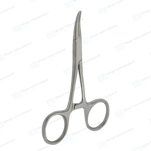 Hartmann Mosquito Forceps 3.5″ Curved - surgical instruments manufactured by Waqar International, Sialkot - view 2