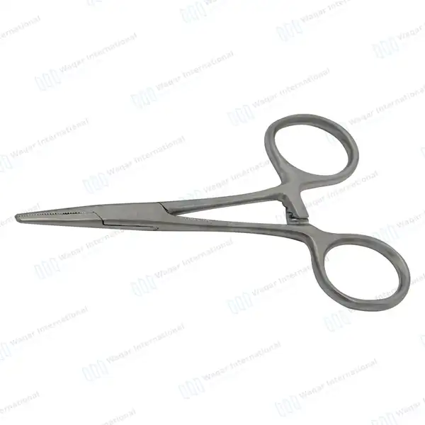 5 Pcs Hartmann Mosquito Hemostat Forceps Set 3.5″ Straight - surgical instruments manufactured by Waqar International, Sialkot - view 6