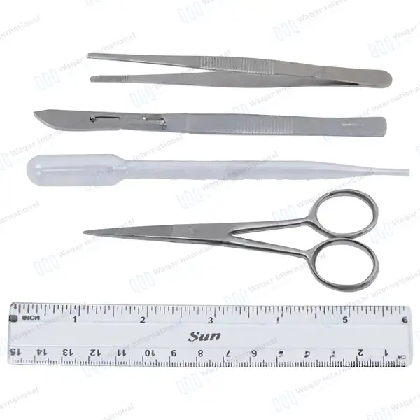 5 Pcs Student Dissecting Kit - surgical instruments manufactured by Waqar International, Sialkot - view 2