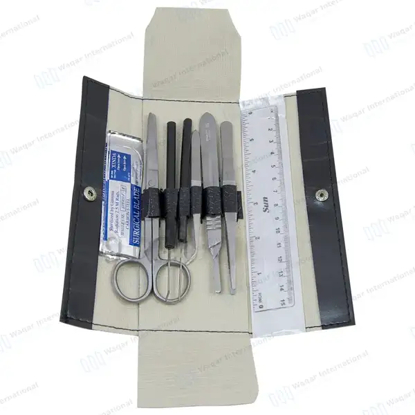 7 Pcs Dissecting Instrument Student Kit - surgical instruments manufactured by Waqar International, Sialkot - view 2