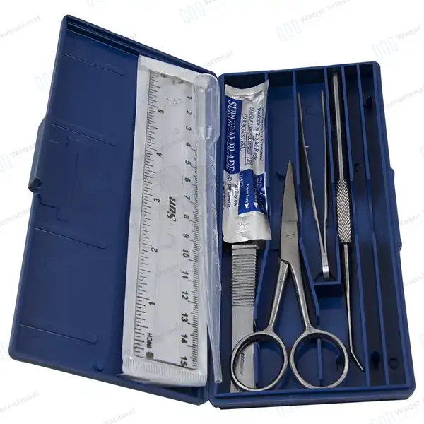 6 Pcs Minor Surgery Dissecting Student Kit AB1019 - surgical instruments manufactured by Waqar International, Sialkot - view 2
