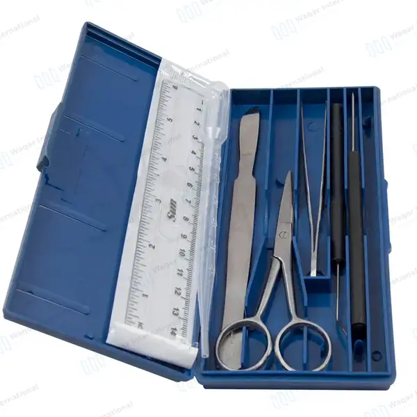 7 Pcs Minor Surgery Dissecting Student Kit AB1021 - surgical instruments manufactured by Waqar International, Sialkot - view 2