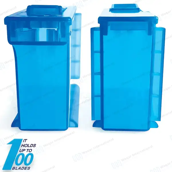 No-Touch Scalpel Blade Remover Box Holds Up to 100 Blades - surgical instruments manufactured by Waqar International, Sialkot - view 5