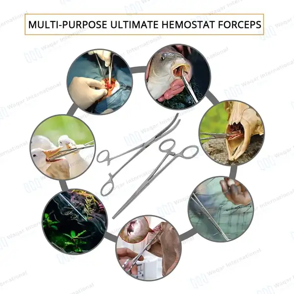 10 Kelly Hemostat Forceps 5.5″ Set Straight - surgical instruments manufactured by Waqar International, Sialkot - view 9