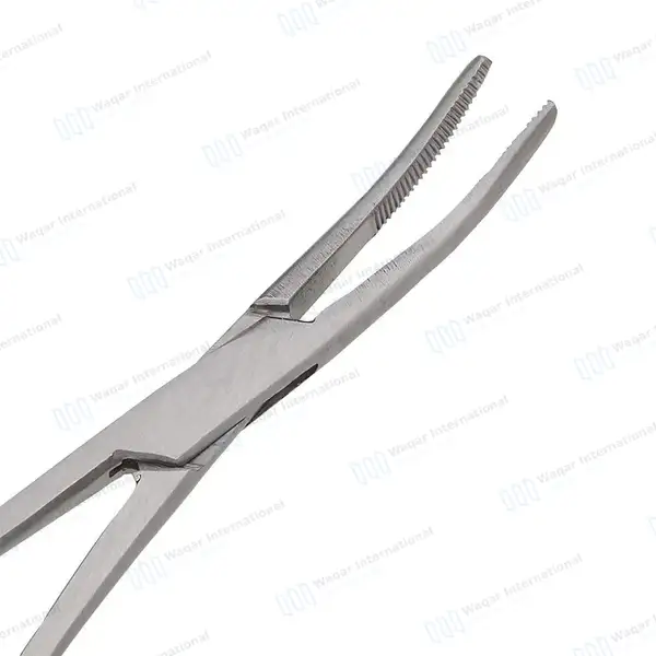 10 Kelly Hemostat Forceps 5.5″ Set Curved - surgical instruments manufactured by Waqar International, Sialkot - view 5
