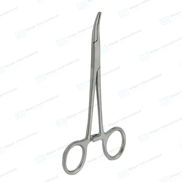 Crile Hemostat Forceps 5.5″ Curved Fishing Plier - surgical instruments manufactured by Waqar International, Sialkot - view 2