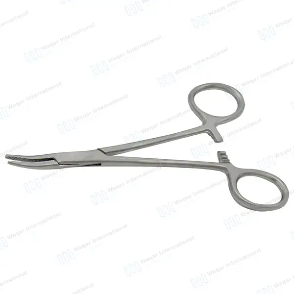 Crile Hemostat Forceps 5.5″ Curved Fishing Plier - surgical instruments manufactured by Waqar International, Sialkot - view 5