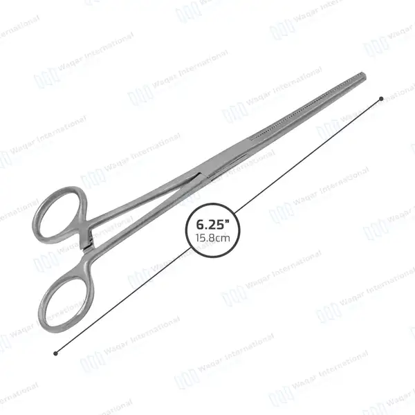 Rochester Pean Hemostat Forceps 6.25″ Straight - surgical instruments manufactured by Waqar International, Sialkot - view 3