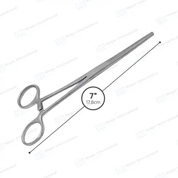 Fishing Hemostat 7.25″ Straight Pean Forceps Locking Clamps - surgical instruments manufactured by Waqar International, Sialkot - view 3