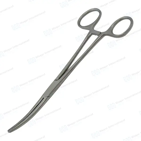 Fishing Hemostat 7.25″ Curved Pean Forceps Locking Clamps - surgical instruments manufactured by Waqar International, Sialkot - view 2