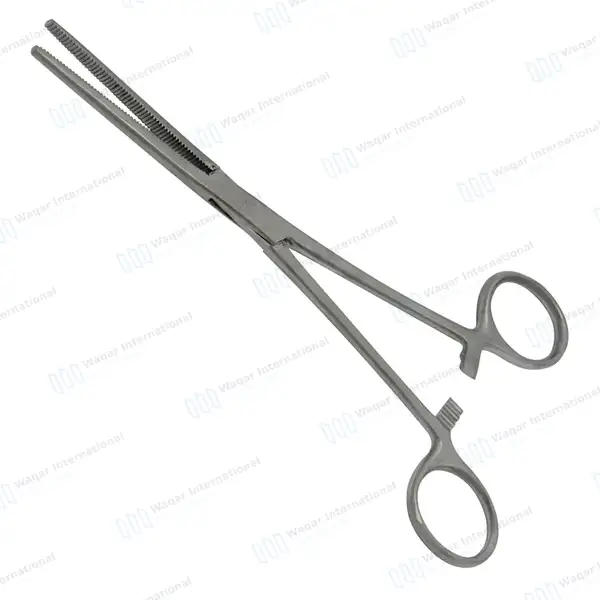Fishing Hemostat Forceps 8″ Straight Locking Clamps - surgical instruments manufactured by Waqar International, Sialkot - view 2