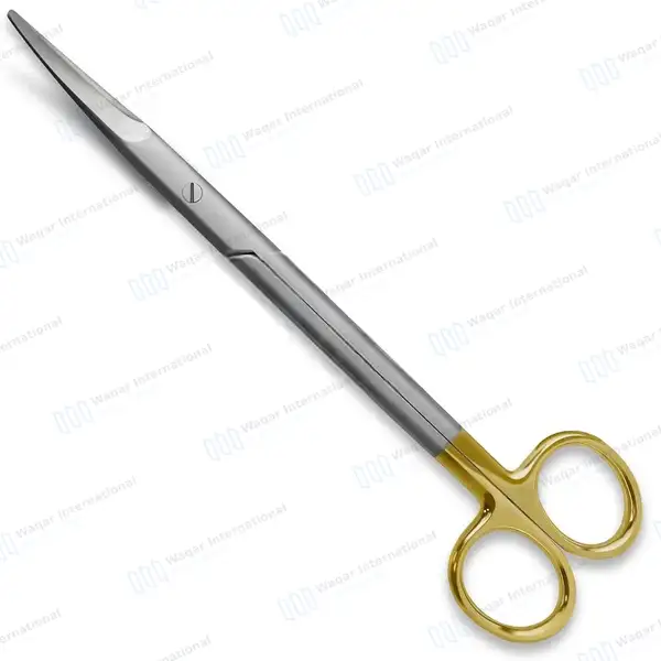 TC Mayo Dissecting Scissor 9″ Curved - surgical instruments manufactured by Waqar International, Sialkot - view 2