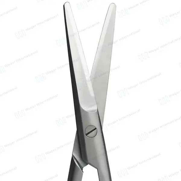 Set of 2 TC Mayo Dissecting Scissors 5.5″ Straight & Curved - surgical instruments manufactured by Waqar International, Sialkot - view 4
