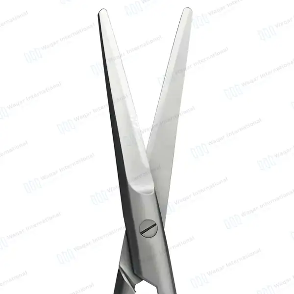 Set of 2 TC Mayo Dissecting Scissors 6.75″ Straight & Curved - surgical instruments manufactured by Waqar International, Sialkot - view 5