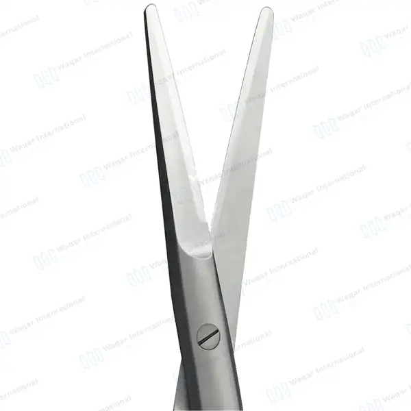 Set of 2 Pcs Tc Mayo Scissors 9″ Straight & Curved - surgical instruments manufactured by Waqar International, Sialkot - view 5