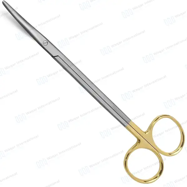 Tungsten Carbide Metzenbaum Surgical Scissors 9″ Curved - surgical instruments manufactured by Waqar International, Sialkot - view 2