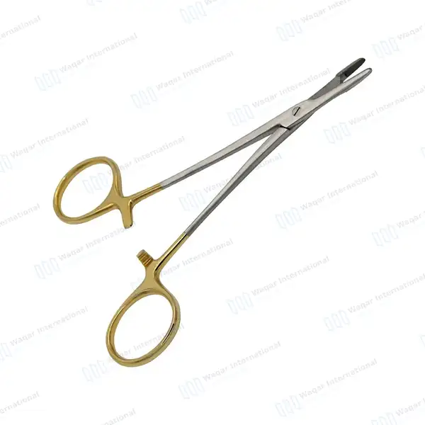 TC Olsen Hegar Needle Holder with Scissor 4.75″ - surgical instruments manufactured by Waqar International, Sialkot - view 2