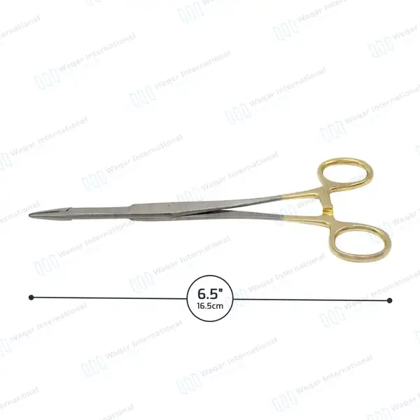 TC Olsen Hegar Needle Holder with Scissor 6.5″ Straight Tips - surgical instruments manufactured by Waqar International, Sialkot - view 3