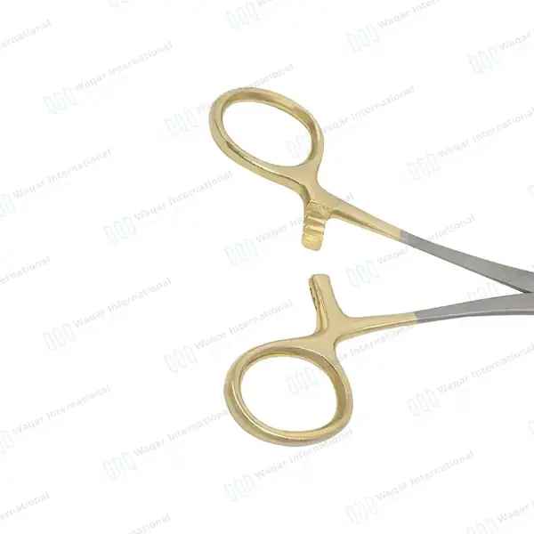 TC Olsen Hegar Needle Holder with Scissor 6.5″ Straight Tips - surgical instruments manufactured by Waqar International, Sialkot - view 7