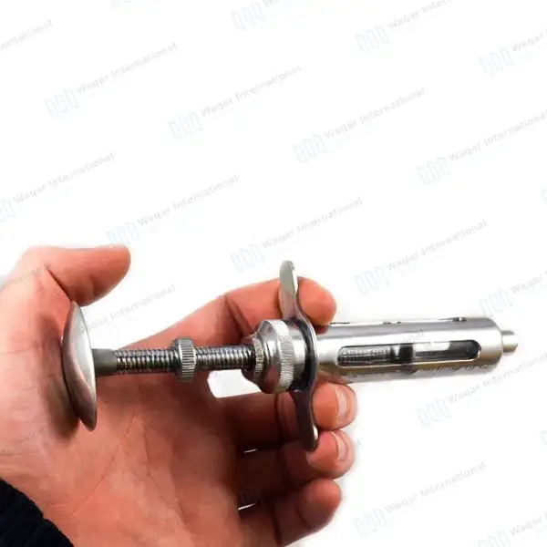 Reptile Snake Feeder Feeding Syringe 10cc - veterinary instruments manufactured by Waqar International, Sialkot - view 5