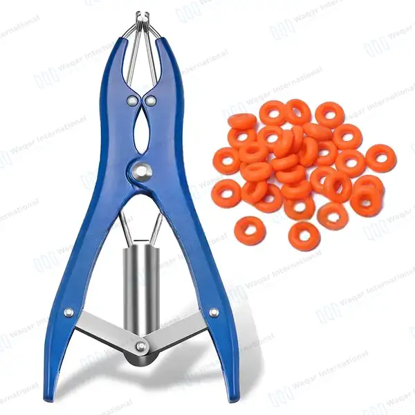 Castration Bander 8.26″ (21cm) with Rings - veterinary instruments manufactured by Waqar International, Sialkot - view 2