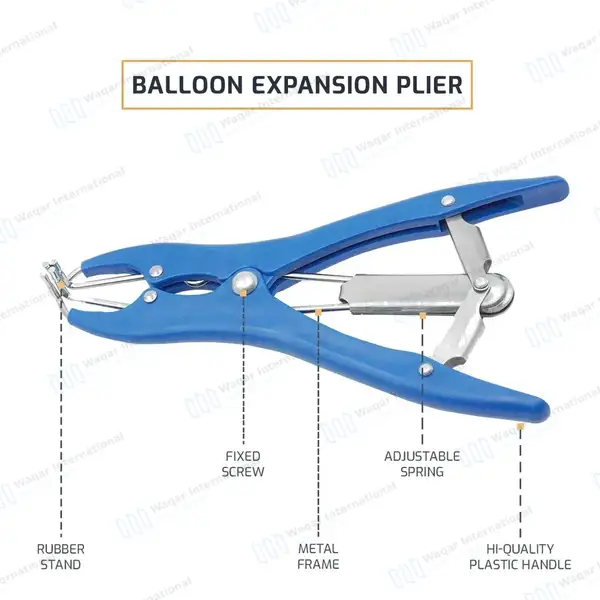 Balloon Expansion Plier 8.26″ DIY Home Party Decor Tool - surgical instruments manufactured by Waqar International, Sialkot - view 4