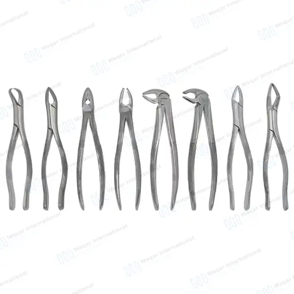 74 Pcs Oral Dental Extraction Surgery Set - surgical instruments manufactured by Waqar International, Sialkot - view 3