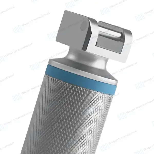 Conventional Laryngoscope Medium Handle - surgical instruments manufactured by Waqar International, Sialkot - view 2