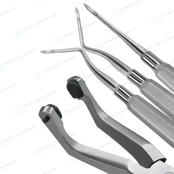 85 Pcs Oral Dental Surgery Extracting Elevators Forceps Instrument Set - surgical instruments manufactured by Waqar International, Sialkot - view 4
