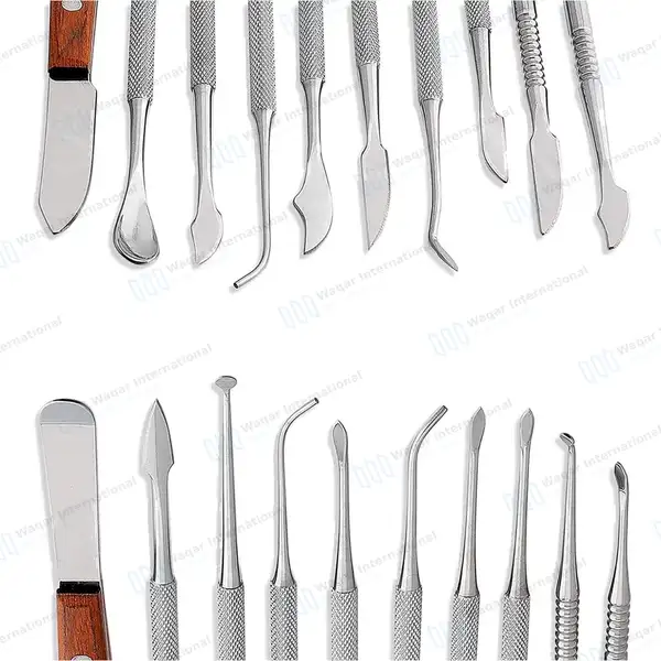 10 Pcs Wax Carving Spatula Modeling Kit - dental instruments manufactured by Waqar International, Sialkot - view 5