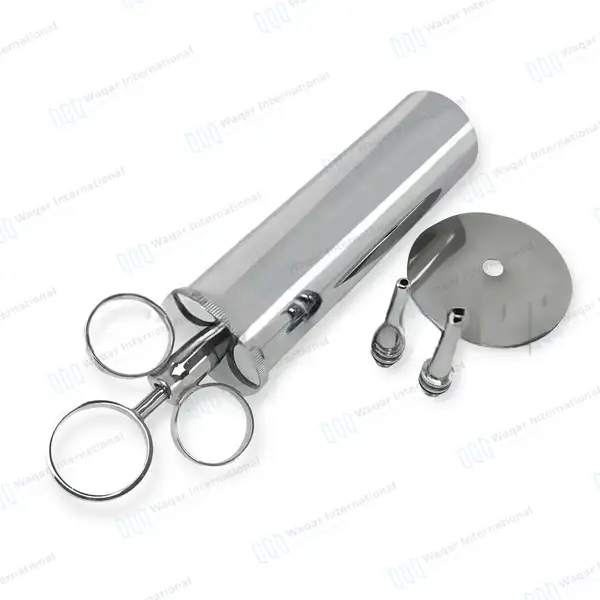 3 Pcs Ear Wax Cleaning Kit Ear Syringe 2 oz & Kidney Bowl 6″ - surgical instruments manufactured by Waqar International, Sialkot - view 7