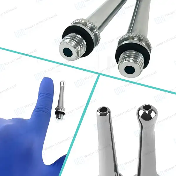 Metal Ear Wax Removal Syringe 3 OZ - surgical instruments manufactured by Waqar International, Sialkot - view 3