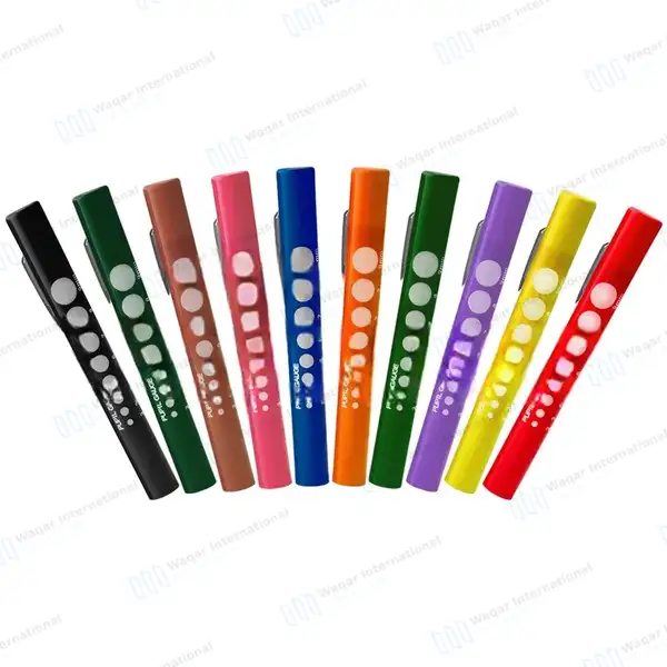 20 Pcs EMT Scissors 7.25″ with Penlights Set - surgical instruments manufactured by Waqar International, Sialkot - view 6