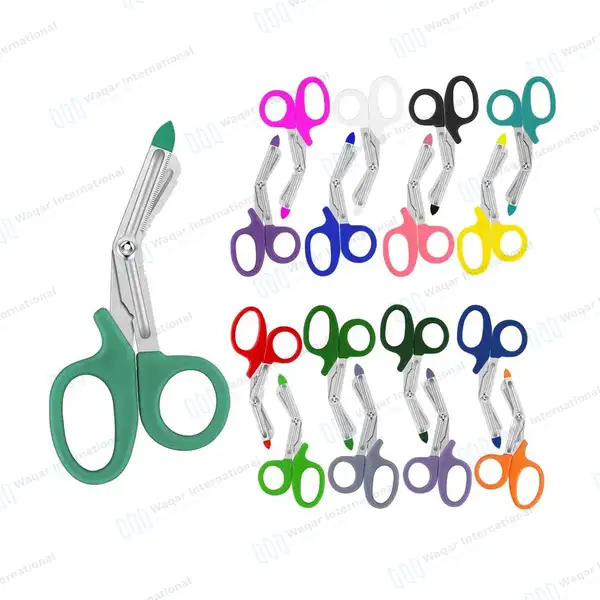 20 Pcs EMT Shears with Probe 5.5″ - surgical instruments manufactured by Waqar International, Sialkot - view 2