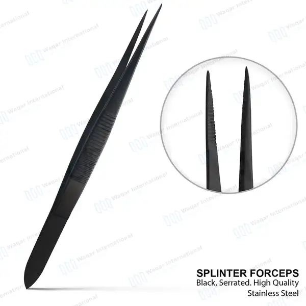 5 Pcs Black EMT Paramedic Tools Set with Holster - surgical instruments manufactured by Waqar International, Sialkot - view 6