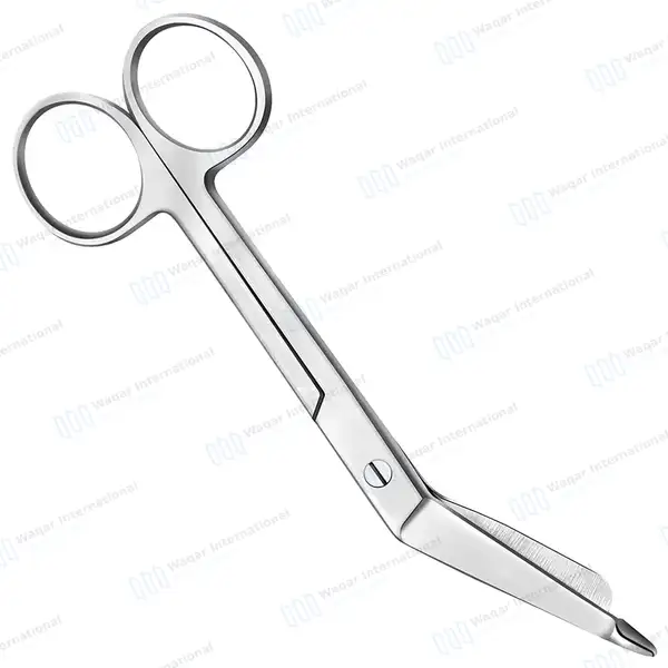 3 Lister Bandage Scissors 4.5″ (11.4cm) EMT First Aid Surgical - surgical instruments manufactured by Waqar International, Sialkot - view 7