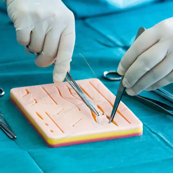 25 Pcs Complete Suture Practice Kit for Suture Training - surgical instruments manufactured by Waqar International, Sialkot - view 4