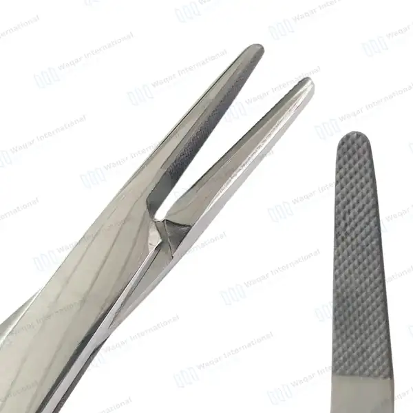 TC Mayo Hegar Needle Holder Driver 10″ Cross Serrated - surgical instruments manufactured by Waqar International, Sialkot - view 6