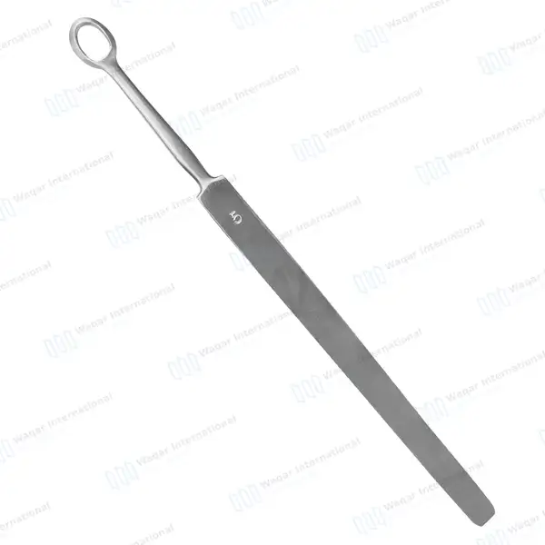 Fox Dermal Curette 5mm Round Tip – 5.5″ (14cm) Straight - surgical instruments manufactured by Waqar International, Sialkot - view 5