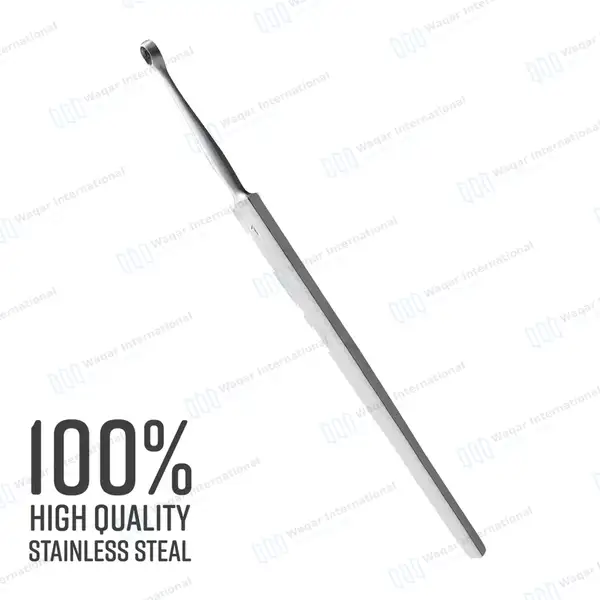 Fox Dermal Curettes Dermatology 6 Pcs Set 1mm-6mm - surgical instruments manufactured by Waqar International, Sialkot - view 5