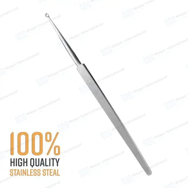 6 Pcs Meyhoefer Chalazion Curettes Set 1mm-3.5mm Flat Handle 5″ - surgical instruments manufactured by Waqar International, Sialkot - view 4