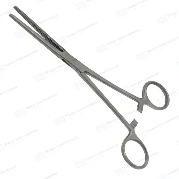 Fishing Hemostat Forceps 10″ Straight Pean Locking Clamps - surgical instruments manufactured by Waqar International, Sialkot - view 2